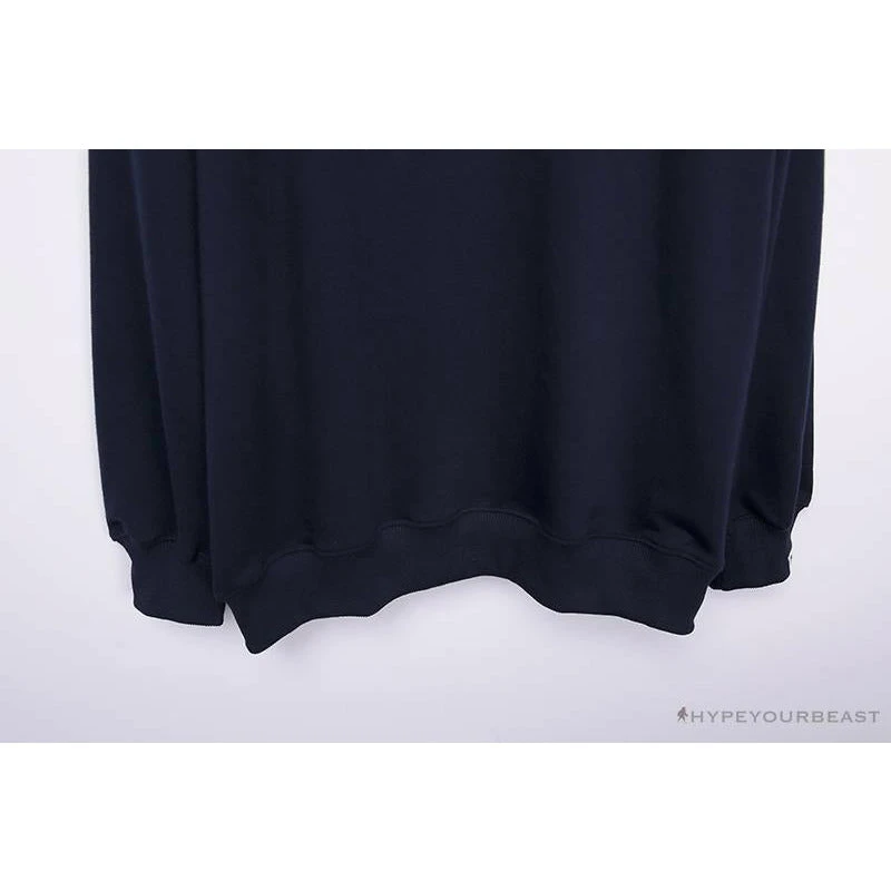 Hypeyourbeast BAPE Behind The Great Ape-Man Head Long Sleeve Shirt 'DARK BLUE' 6 Hypeyourbeast BAPE Behind The Great Ape-Man Head Long Sleeve Shirt 'DARK BLUE'