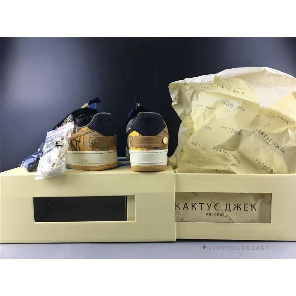 Hypeyourbeast Nike Air Force 1 Low “Travis Scott - Cactus Jack” 13 Hypeyourbeast Nike Air Force 1 Low “Travis Scott - Cactus Jack”