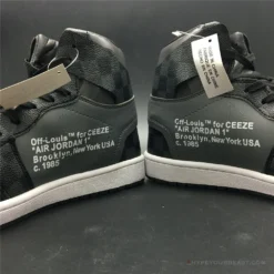 Hypeyourbeast Off White X Jordan 1 X LV Black 42 Hypeyourbeast Off White X Jordan 1 X LV Black