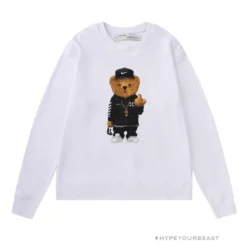 HypeYourBeast Off-White X Nike Shirt Teddy White Shirts