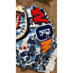 Hypeyourbeast Bape Jacket Blue Camo