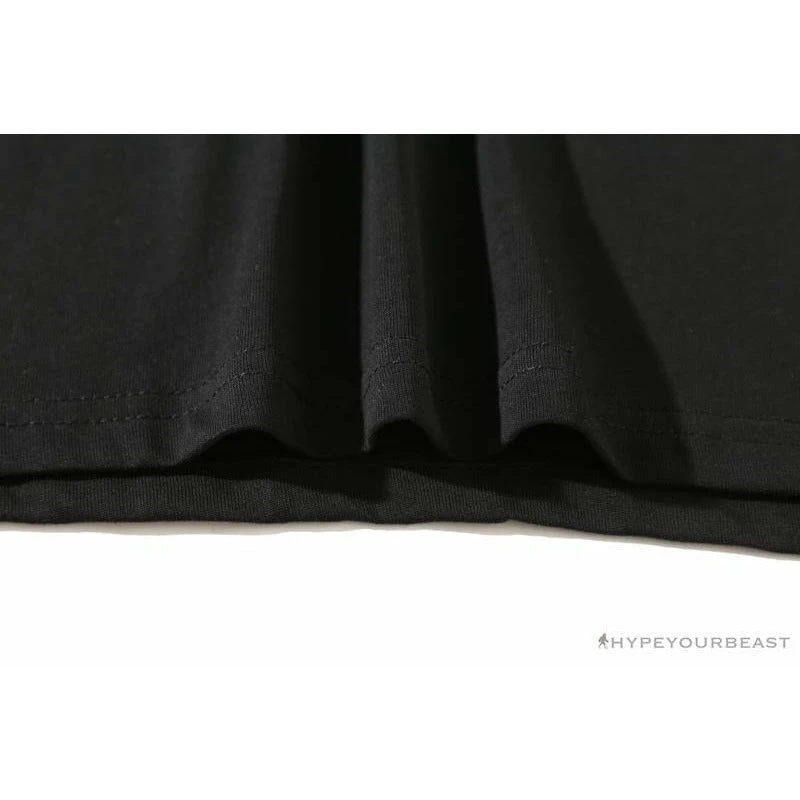 Hypeyourbeast BAPE Baby Milo Sesame Street Plain Tee Shirt 'BLACK' 9 Hypeyourbeast BAPE Baby Milo Sesame Street Plain Tee Shirt 'BLACK'