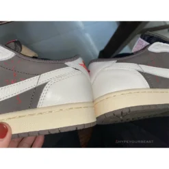 Hypeyourbeast Air Jordan 1 Low X Travis Scott Grey