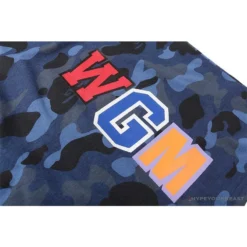 Hypeyourbeast BAPE Camouflage Shark Head Classic Cotton Short Sleeve Tee Shirt 'BLUE' Clothes 20 Hypeyourbeast BAPE Camouflage Shark Head Classic Cotton Short Sleeve Tee Shirt 'BLUE' Clothes