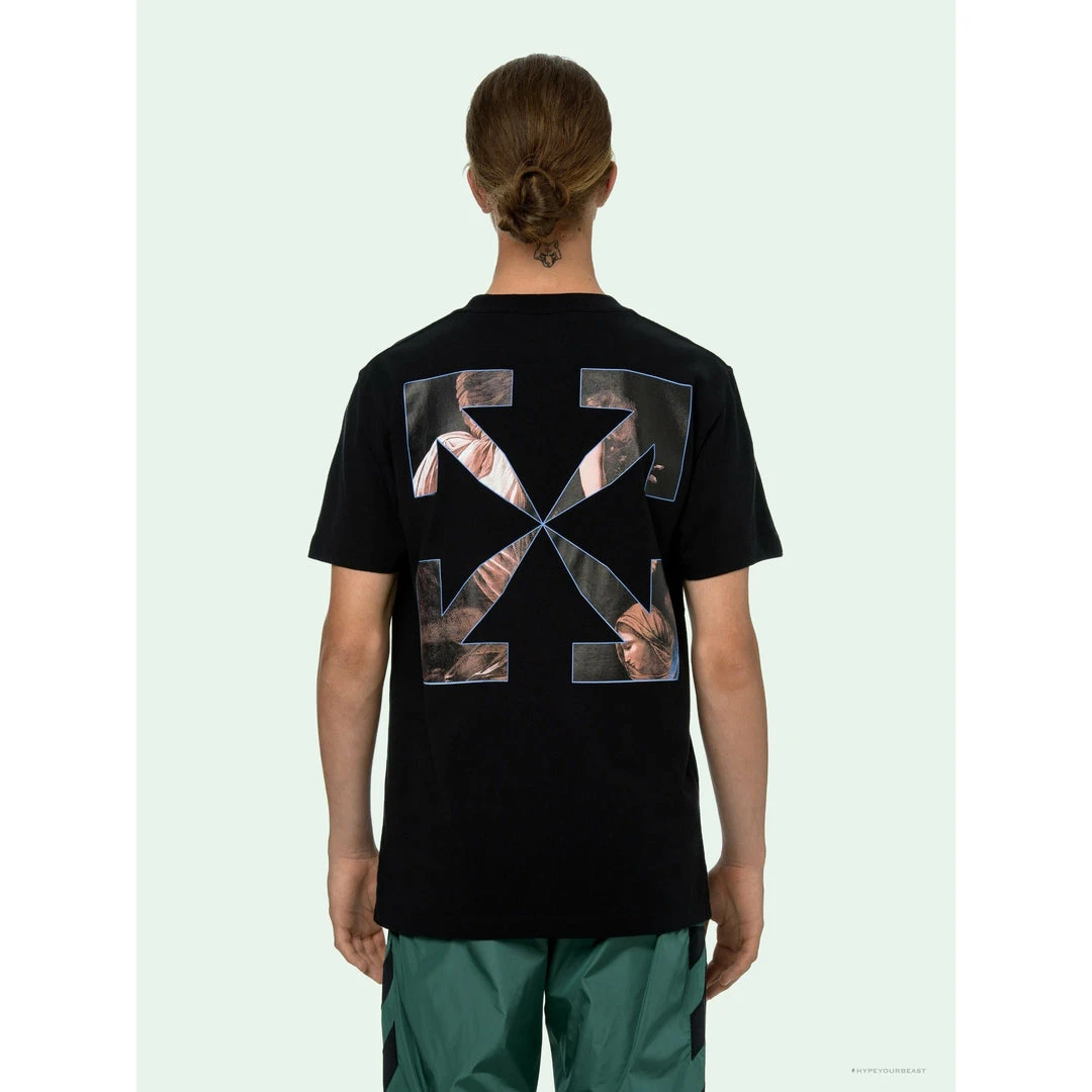 Hypeyourbeast OFF-WHITE New Limited Religious Tee Shirt 'BLACK' 4 Hypeyourbeast OFF-WHITE New Limited Religious Tee Shirt 'BLACK'