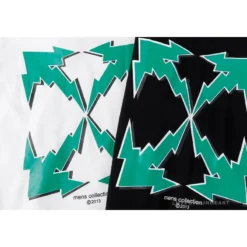 Hypeyourbeast OFF-WHITE Green Arrow Hoodie 'WHITE'