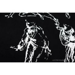 Hypeyourbeast OFF-WHITE The Virgin And Child With Saint Anne Tee Shirt 'BLACK' T-Shirts