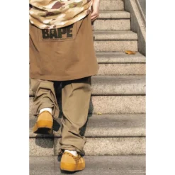 HypeYourBeast Bape Long Sleeve Tee Shirt Brown
