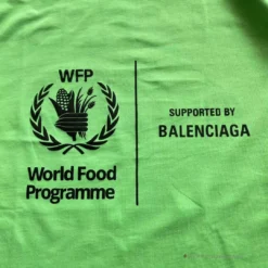 Hypeyourbeast BCG Support Word Food Programme Tee Shirt Green T-Shirts
