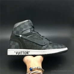 Hypeyourbeast Off White X Jordan 1 X LV Black