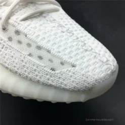 Hypeyourbeast Adidas Yeezy Boost 350 V2 White / White Translucent Stripe