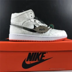Hypeyourbeast Air Jordan 1 Mid X CLOT White