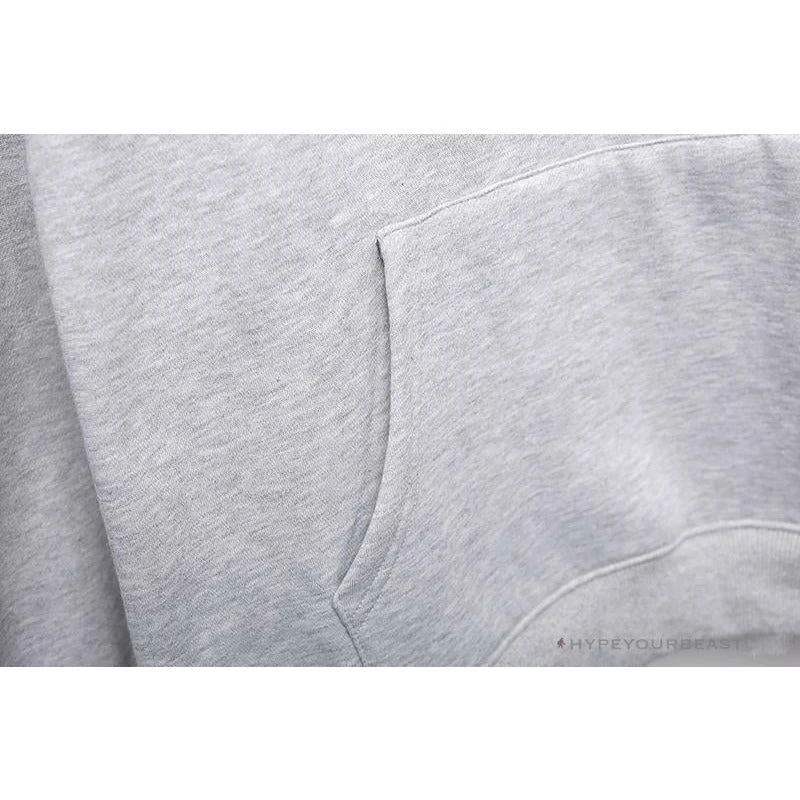 Hypeyourbeast Clothes BAPE X Bathing Ape Head Hoodie 'GREY' 7 Hypeyourbeast Clothes BAPE X Bathing Ape Head Hoodie 'GREY'