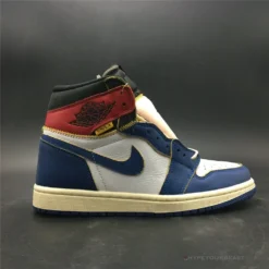 Hypeyourbeast Jordan 1 Retro High Union Los Angeles Storm Blue Blue Toes