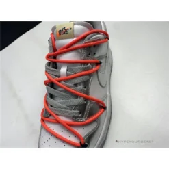 Hypeyourbeast Nike Off-White X Dunk Low 'Metallic Silver’ 21 Hypeyourbeast Nike Off-White X Dunk Low 'Metallic Silver’