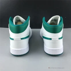 Hypeyourbeast Air Jordan 1 Mid White Mystic Green