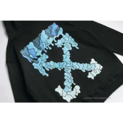 HypeYourBeast Hoodies & Jackets Off White Hoodie Black BLUE 20 HypeYourBeast Hoodies & Jackets Off White Hoodie Black BLUE
