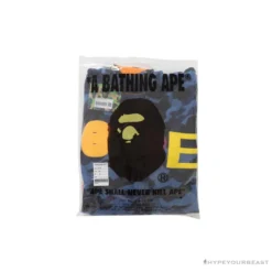 Hypeyourbeast BAPE X Readymade Tiger Head Foam Camouflage Hoodie 'BLUE' Clothes