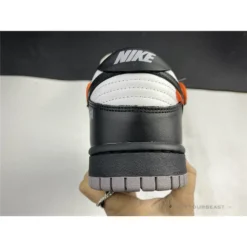 Hypeyourbeast Off White X Nike Dunk Low Black Orange Lace