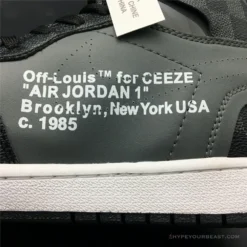 Hypeyourbeast Off White X Jordan 1 X LV Black 44 Hypeyourbeast Off White X Jordan 1 X LV Black