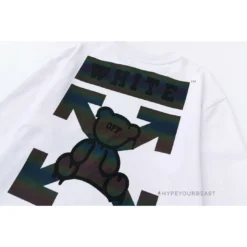 HypeYourBeast Off White Shirt Bear - White