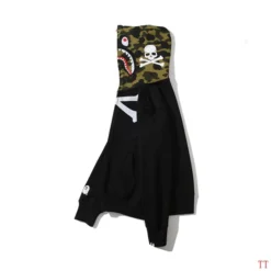 Hypeyourbeast Bape Camo Hoodie Skeleton Cross Camo Clothes