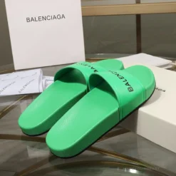 HypeYourBeast Balenciaga Slides BCG Slides Green 8 HypeYourBeast Balenciaga Slides BCG Slides Green