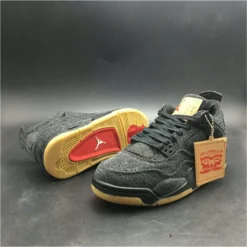 Hypeyourbeast Jordan 4 X Levis Black