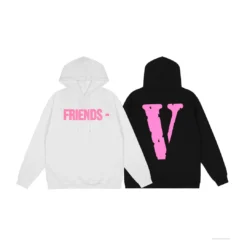 HypeYourBeast Hoodies & Jackets Vlone Hoodie Black Pink