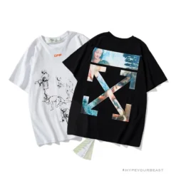 Hypeyourbeast OFF-WHITE The Virgin And Child With Saint Anne Tee Shirt'WHITE' T-Shirts
