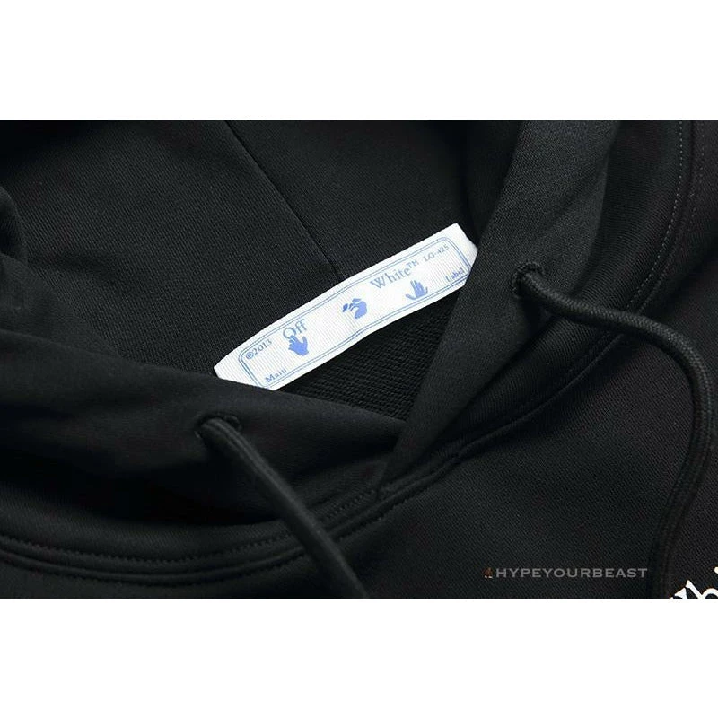 HypeYourBeast Hoodies & Jackets Off White Hoodie Black BLUE 3 HypeYourBeast Hoodies & Jackets Off White Hoodie Black BLUE