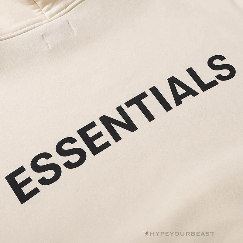 HypeYourBeast Hoodies & Jackets FOG Hoodie Reflective ‘ESSENTIALS’ Beige 10 HypeYourBeast Hoodies & Jackets FOG Hoodie Reflective ‘ESSENTIALS’ Beige