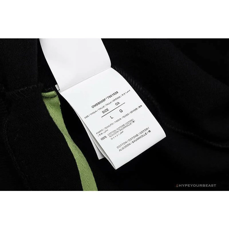 Hypeyourbeast OFF-WHITE New Madonna Painting Cotton Terry Long Sleeve Shirt 'BLACK' Shirts 11 Hypeyourbeast OFF-WHITE New Madonna Painting Cotton Terry Long Sleeve Shirt 'BLACK' Shirts