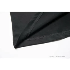 Hypeyourbeast OFF-WHITE Loose X Oversized Chest Tee Shirt 'BLACK' T-Shirts