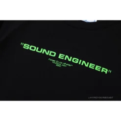 Hypeyourbeast T-Shirts OFF-WHITE Mechanical Style 'BLACK' Tee Shirt