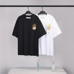 Hypeyourbeast T-Shirts OFF-WHITE Hawaiian Cow Arrow Tee Shirt