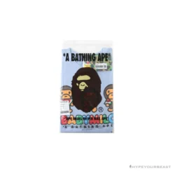 Hypeyourbeast Clothes BAPE Baby Milo Watermelon Little Monkey Tee Shirt 'BLUE'