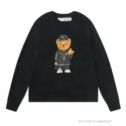 HypeYourBeast Off-White X Nike Shirt Teddy Black Shirts