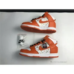 Hypeyourbeast Nike SB Dunk High Supreme Orange Blaze