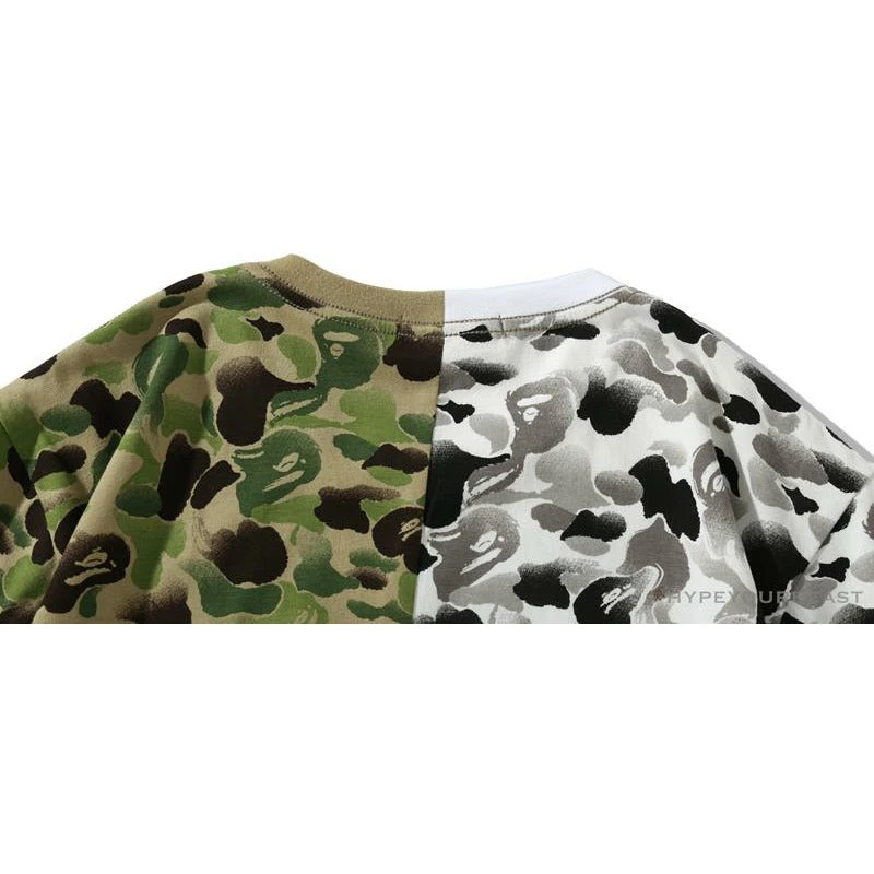 Hypeyourbeast BAPE Chinese Style Ink 10th Anniversary Camouflage Tee Shirt 'Green & White' Clothes 9 Hypeyourbeast BAPE Chinese Style Ink 10th Anniversary Camouflage Tee Shirt 'Green & White' Clothes