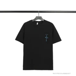 Hypeyourbeast OFF-WHITE Travis Scott Cactus Jack Tee Shirt 'BLACK'