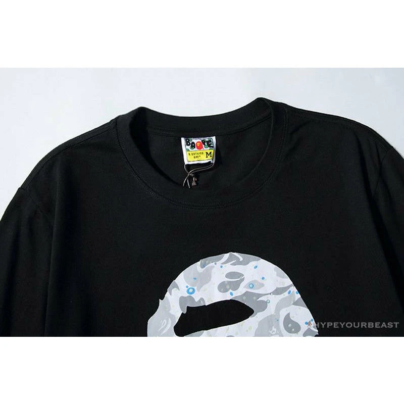 Hypeyourbeast Clothes BAPE Starry Sky Camouflage Luminous Great Ape Man Head Tee Shirt 'BLACK' 5 Hypeyourbeast Clothes BAPE Starry Sky Camouflage Luminous Great Ape Man Head Tee Shirt 'BLACK'
