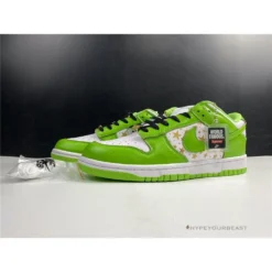Hypeyourbeast Nike SB Dunk Low Supreme Mean Green