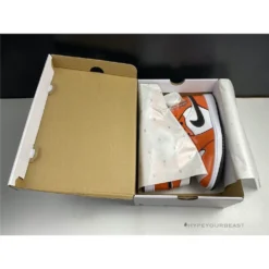 Hypeyourbeast Air Jordan 1 Mid Turf Orange Patent