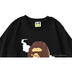 Hypeyourbeast Clothes BAPE Co-Branded Fly Boy Tee Shirt 'BLACK' 11 Hypeyourbeast Clothes BAPE Co-Branded Fly Boy Tee Shirt 'BLACK'