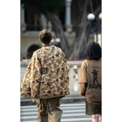 HypeYourBeast Bape Long Sleeve Tee Shirt Brown