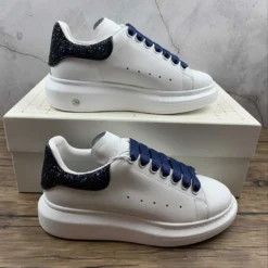 HypeYourBeast Alexander McQueen White / Blue Sparkle A. Mcqueen