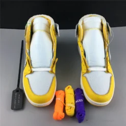 Hypeyourbeast Off-White X Air Jordan 1 High Canary Yellow 45 Hypeyourbeast Off-White X Air Jordan 1 High Canary Yellow