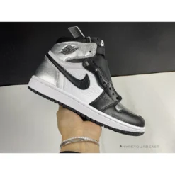Hypeyourbeast Air Jordan 1 Retro High Silver Toe