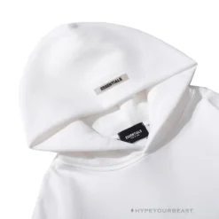 HypeYourBeast FOG Hoodie Reflective ‘ESSENTIALS’ White Hoodies & Jackets